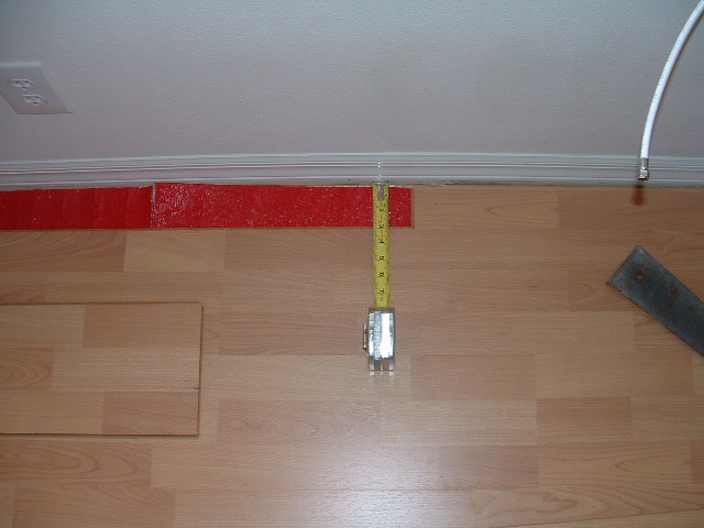 Laminate floor installation Adamhandyman